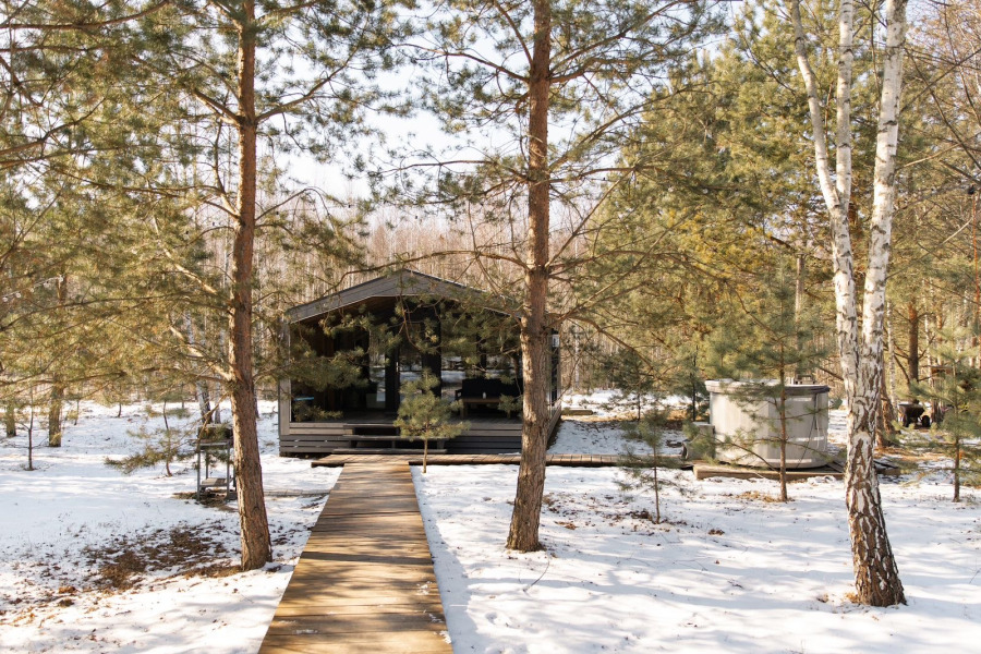 Фото Глэмпинг Дыши Лесом