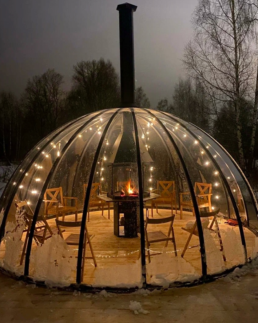 Фото Глэмпинг Озеро Ле