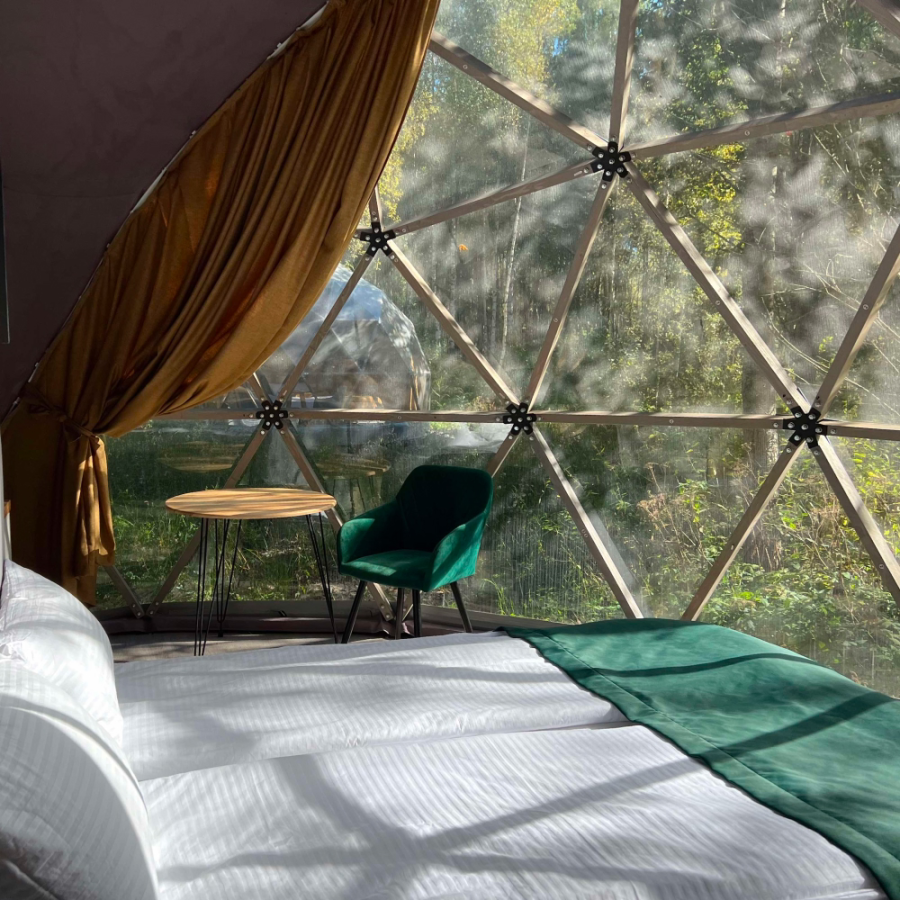 Фото Глэмпинг Озеро Ле